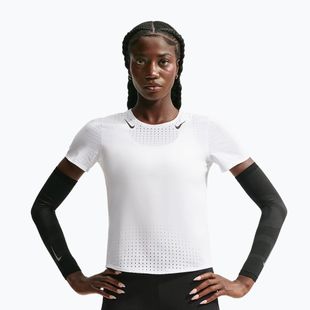 Tricou de alergare pentru femei Nike AeroSwift white/black
