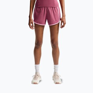 Pantaloni scurți de antrenament pentru femei Nike One pink smoke/pink rise/mystic dates