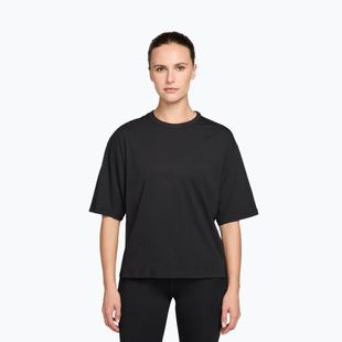 Tricou de antrenament pentru femei Nike 24.7 ImpossiblySoft Light black/dark smoke grey