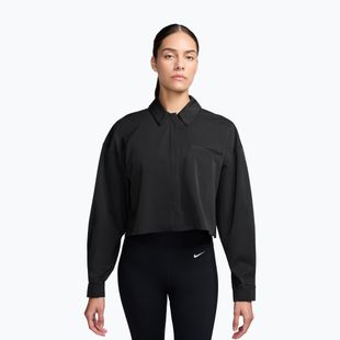 Tricou de antrenament pentru femei Nike 24.7 PerfectStretch black/dark smoke grey
