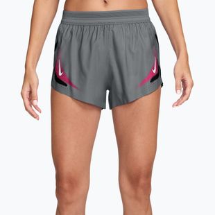 Pantaloni scurți de alergare pentru femei Nike AeroSwift iron grey/white