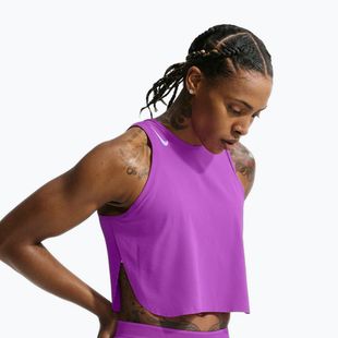 Tricou de alergare pentru femei Nike AeroSwift Dri-Fit ADV vivid purple/purple pulse