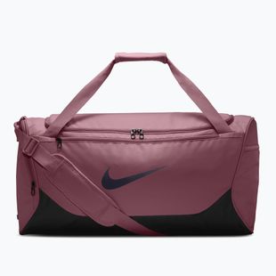Geantă de antrenament Nike Brasilia 60 l pink smoke/black/gridiron