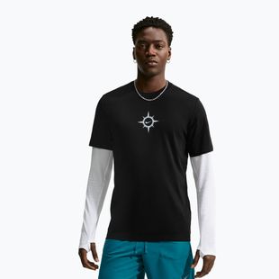 Tricou de alergare pentru bărbați Nike Dri-Fit Graphic black/action grape