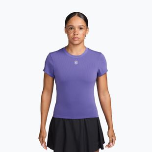 Tricou de tenis pentru femei Nike Court Advantage dark iris/white