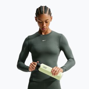 Longsleeve de antrenament pentru femei Nike One Fitted camo green/white