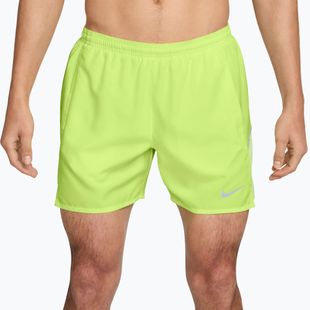 Pantaloni scurți pentru bărbați Nike Miler Dri-Fit Brief Lined 5" light lemon twist