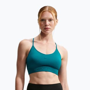 Sutien de antrenament pentru femei Nike Pro Seamless Light Support Sports Bra bright spruce