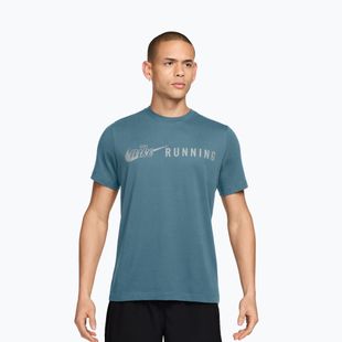 Tricou de alergare pentru bărbați Nike Dri-Fit Running T-Shirt smokey blue