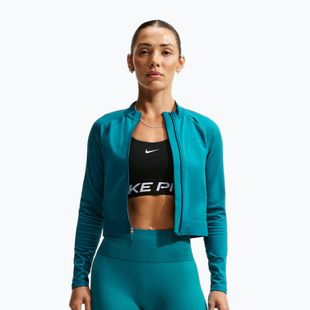 Colanți pentru femei Nike Pro Seamless High-Waisted 7/8 bright spruce