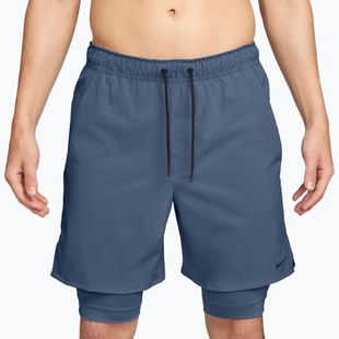 Pantaloni scurți pentru bărbați Nike Unlimited 2in1 Dri-Fit 7" new slate/new slate/black/new slate