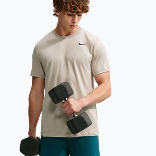 Tricou pentru bărbați Nike Dri-FIT cream li/black