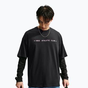 Tricou de antrenament bărbați Nike N.A.C. black/purple smoke