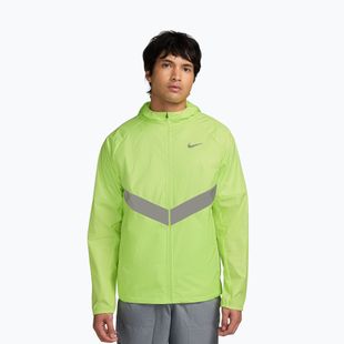 Geacă de alergare pentru bărbați Nike Miler Therma-Fit Repel Winterized light lemon twist/black