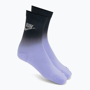 Șosete Nike Run Midweight purple pulse/black