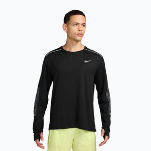 Longsleeve de alergare pentru bărbați Nike Miler black