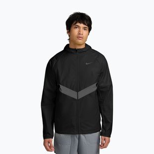 Geacă de alergare pentru bărbați Nike Miler Therma-Fit Repel Winterized black/black
