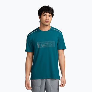 Tricou de alergare pentru bărbați Nike Miler bright spruce