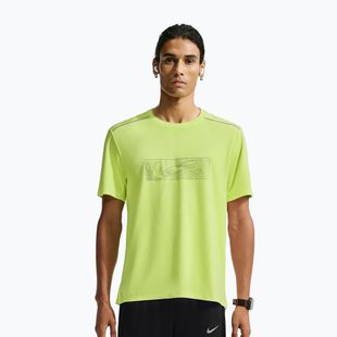 Tricou de alergare pentru bărbați Nike Miler light lemon twist