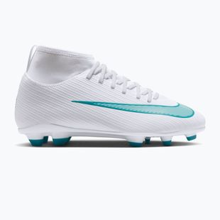 Încălțăminte de fotbal pentru copii Nike Mercurial Superfly 11 Club Jr MG white/dusty cactus