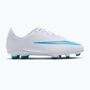 Încălțăminte de fotbal pentru copii Nike Mercurial Vapor 17 Club Jr MG white/dusty cactus