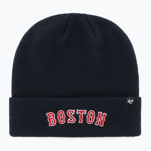 Căciulă de iarnă 47 Brand MLB Boston Red Sox Script navy
