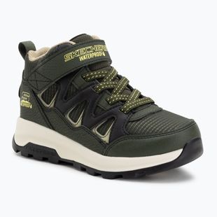 Încălțăminte pentru copii SKECHERS Storm Blazer Drizzle Squad olive/black