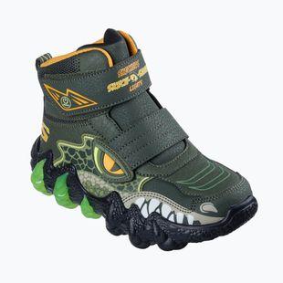 Ghete pentru copii SKECHERS Skech-O-Saurus Lights 2.0 green