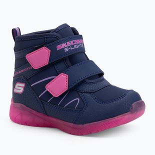 Încălțăminte pentru copii SKECHERS Illumi-Brights Polar Steppers navy/multi