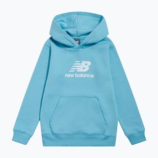 Bluză pentru copii New Balance BB Stacked Logo Hoodie taffy blue