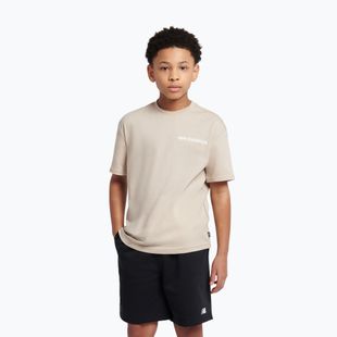 Tricou pentru copii New Balance 574 Shoe Graphic Tee timberwolf