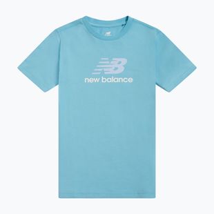 Tricou pentru copii New Balance Jersey Stacked Logo Tee taffy blue