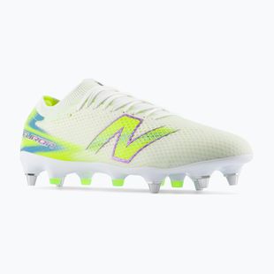 Încățăminte de fotbal New Balance Furon Pro V9 SG white/alkaline green