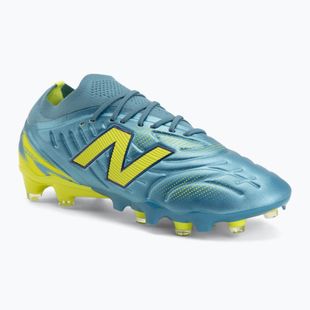 Încățăminte de fotbal New Balance Tekela Pro Low V5 FG metallic blue/alkaline green/Team Navy