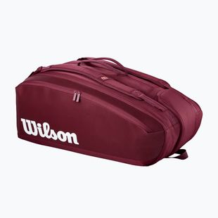 Geantă de tenis Wilson Defyer Racket Bag 15Pk V1 red