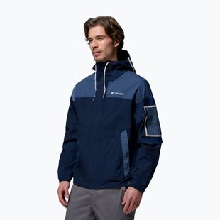 Geacă rezistentă la vânt pentru bărbați Columbia Challenger II Windbreaker collegiate navy/dark mountain
