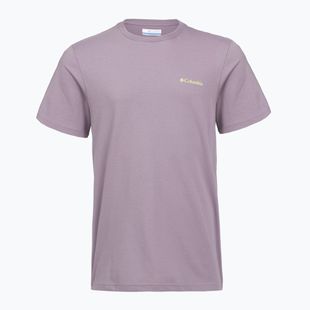 Tricou pentru bărbați Columbia CSC Basic Logo Back Tee shale purple/linework c badge