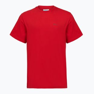 Tricou pentru bărbați Columbia CSC Basic Logo Back Tee mountain red/linework c badge