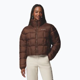 Geacă izolată pentru femei Columbia Puffect III Cropped tobacco