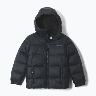 Geacă izolată pentru copii Columbia Puffect Hooded Black
