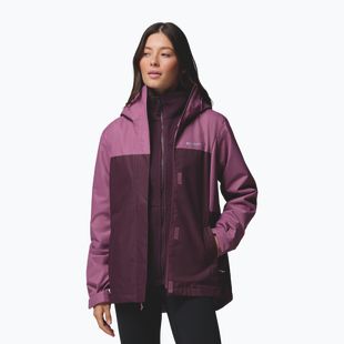 Geacă 3în1 pentru femei Columbia Hikebound II Interchange antique mauve/moonvista