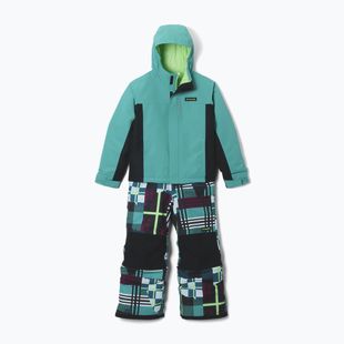 Set de schi pentru copii Columbia Buga IV Set teal/black