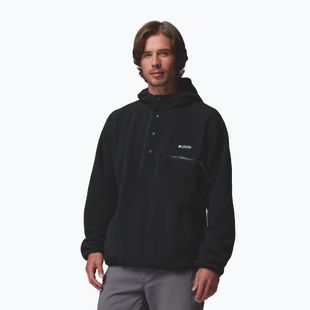 Bluză fleece pentru bărbați Columbia Helvetia II Hoodie Black