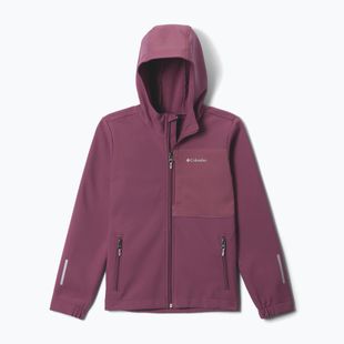 Geacă softshell pentru copii Columbia Ascender Hooded Softshell antique mauve