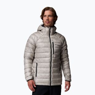 Geacă cu puf pentru bărbați Columbia Arctic Crest Down Hooded flint grey