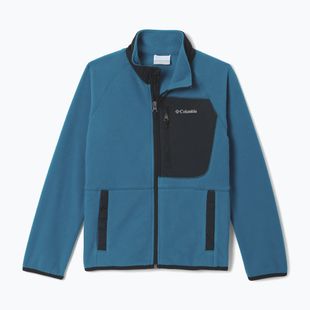 Bluză fleece pentru copii Columbia Fast Trek V Full Zip phoenix blue/black