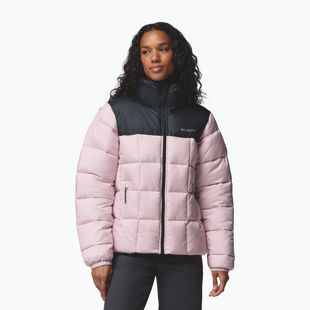 Geacă izolată pentru femei Columbia Puffect III Full Zip mineral pink/black