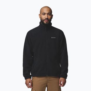 Bluză fleece pentru bărbați Columbia Timber Crest MTR Fleece Full Zip black
