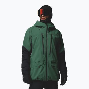 Geacă de schi pentru bărbați Columbia Platinum Peak Insulated rain forest/black