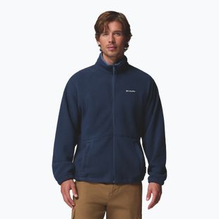 Bluză fleece pentru bărbați Columbia Timber Crest MTR Fleece Full Zip collegiate navy